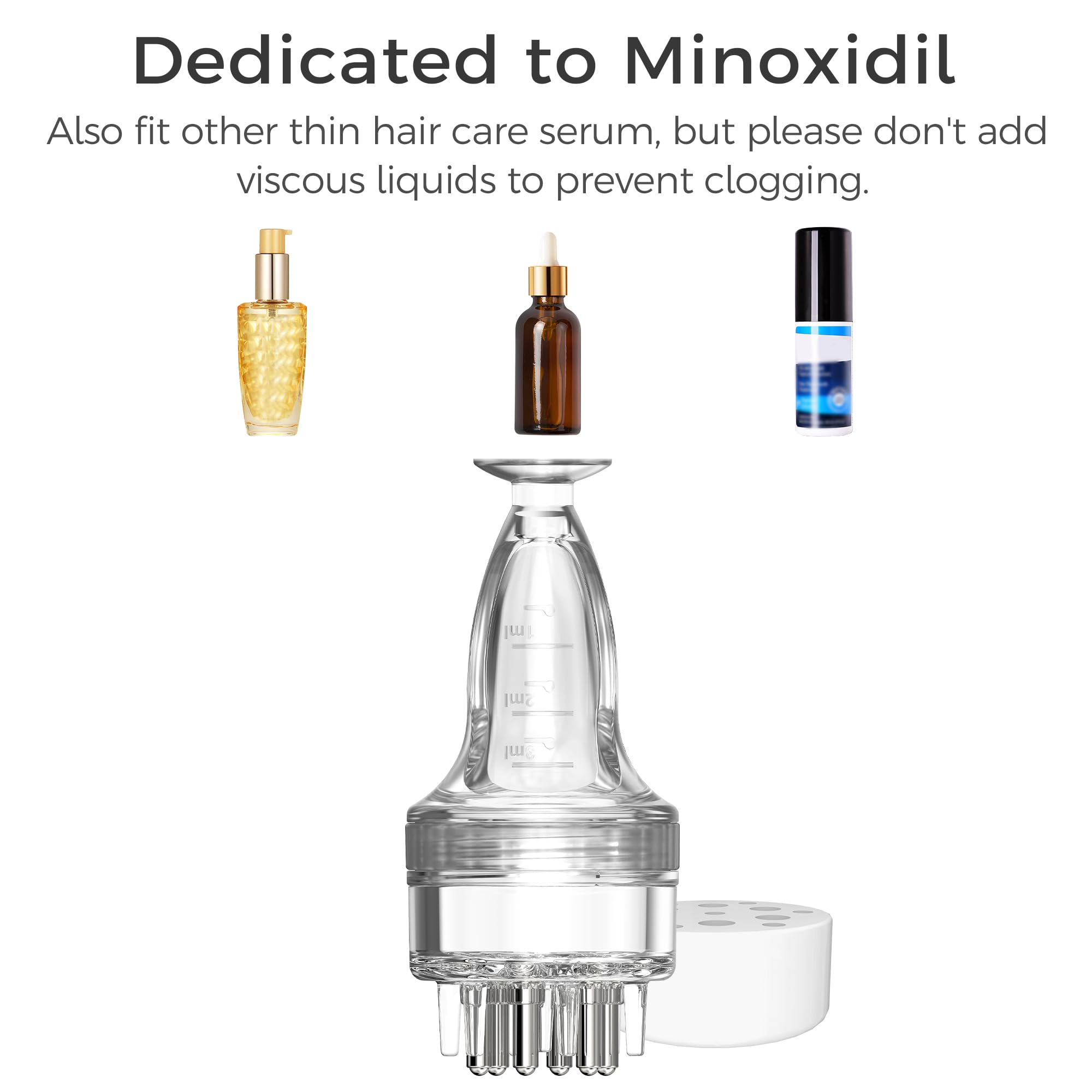 WL-YBOPRO rinsing comb tip to reduce clogging and extend life