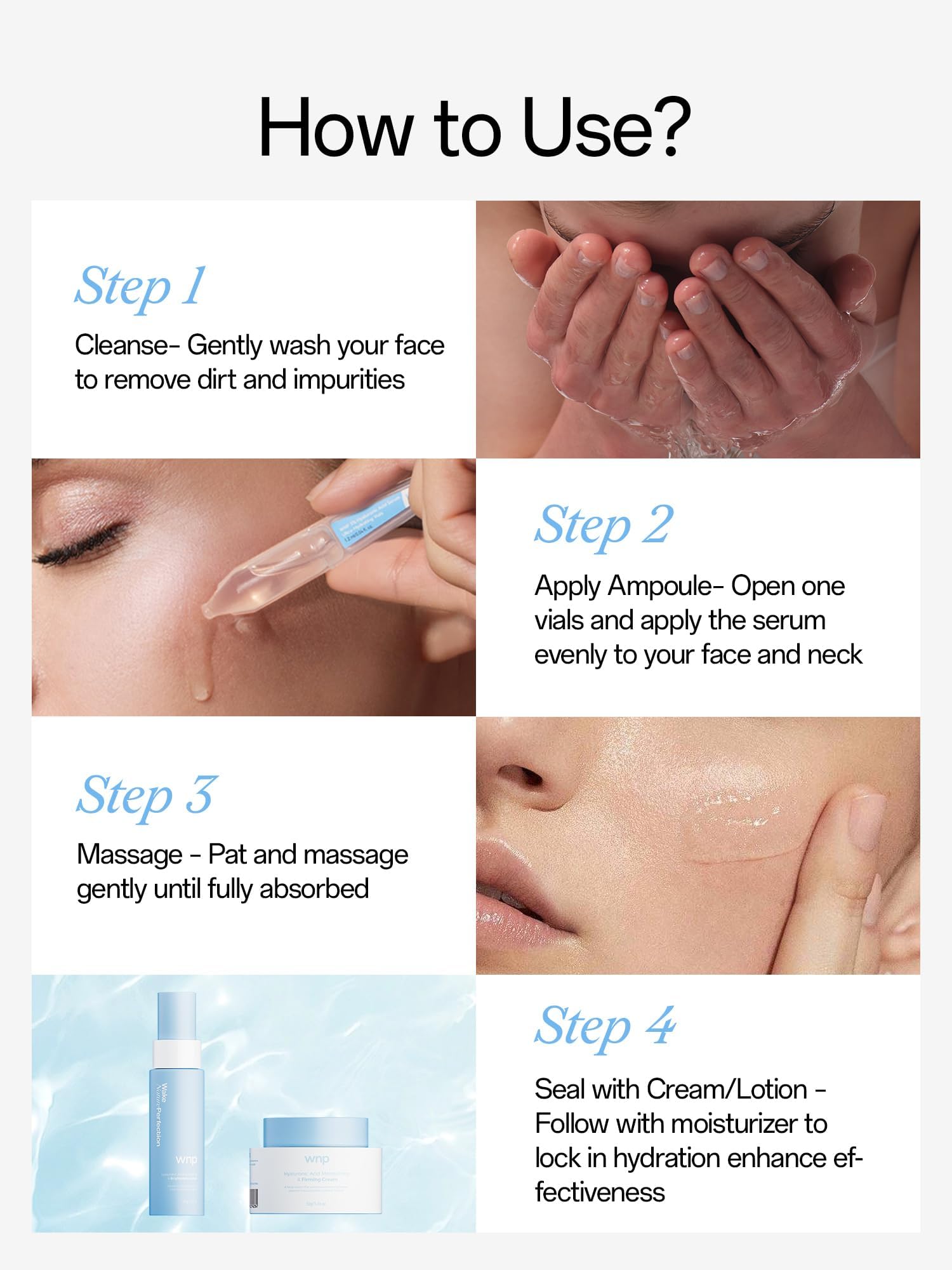 WNP ampoule in hand to show size and dosing for easy single-use application