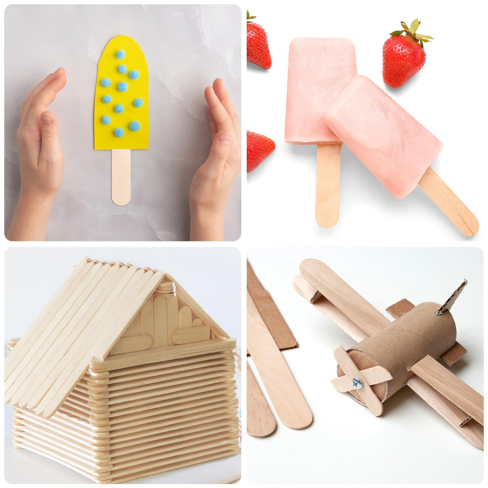 WoBiogHo sticks used in crafts showing versatility for mixing and painting