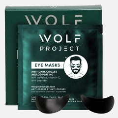 The Wolf Project front packaging showing five sealed pairs and benefits