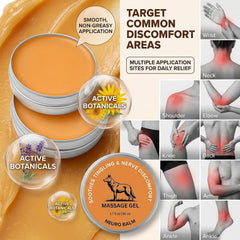 Wolf Relief open jar texture close-up demonstrating smooth fast-absorbing cream