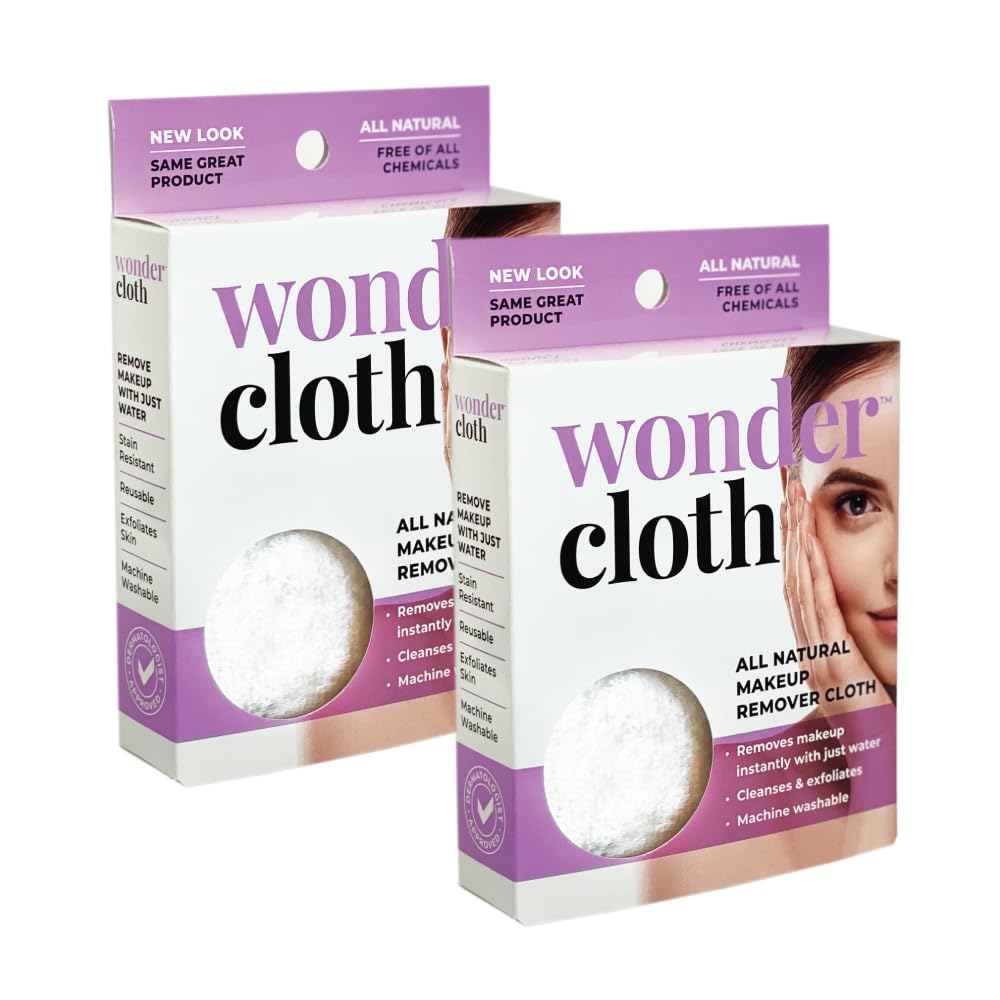 Wonder front packaging showing two cloths and eco-friendly benefits