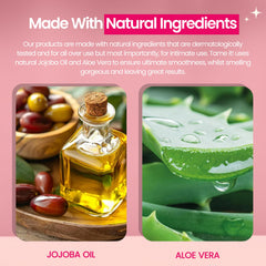 WOOWOO aloe ingredient close-up highlighting skin-soothing effect