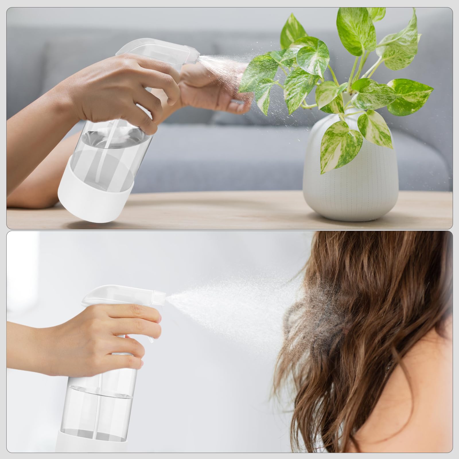 Worldgsb lifestyle on bathroom vanity with skincare items showing organized refillable benefit