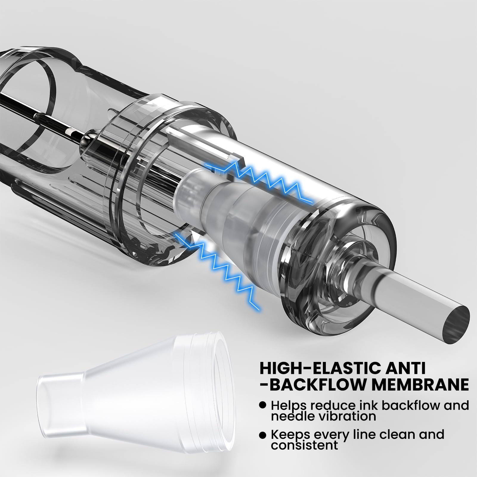 Wormhole Tattoo individually sealed cartridges for hygienic single-use safety