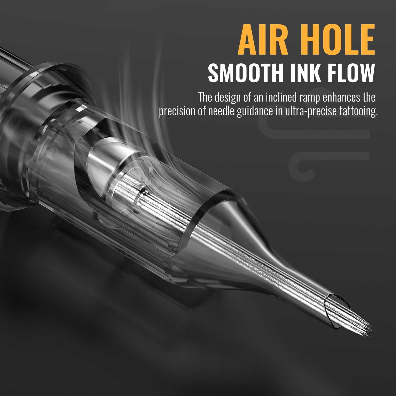 Wormhole Tattoo light-grey tube detail showing improved ink visibility