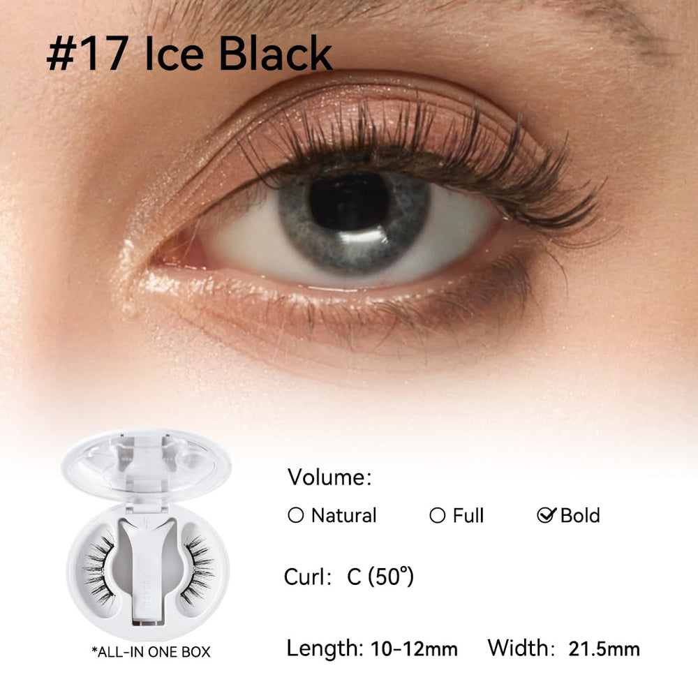 WOSADO lashes being applied demonstrating quick wear advantage