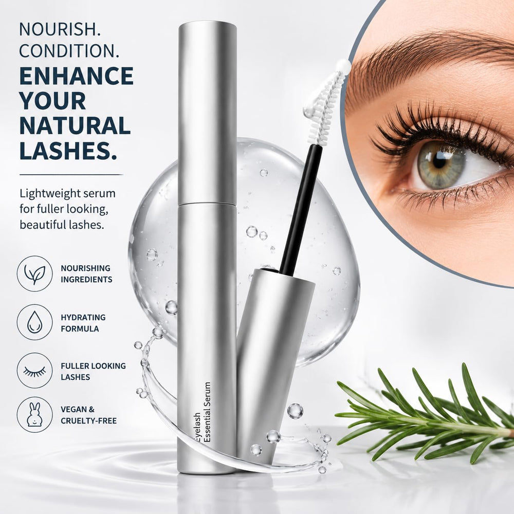 WOTLEZH serum texture droplet on fingertip showing lightweight, non-greasy feel