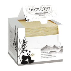 WOWOTEX front packaging showing two-box set and 120 towels for convenience
