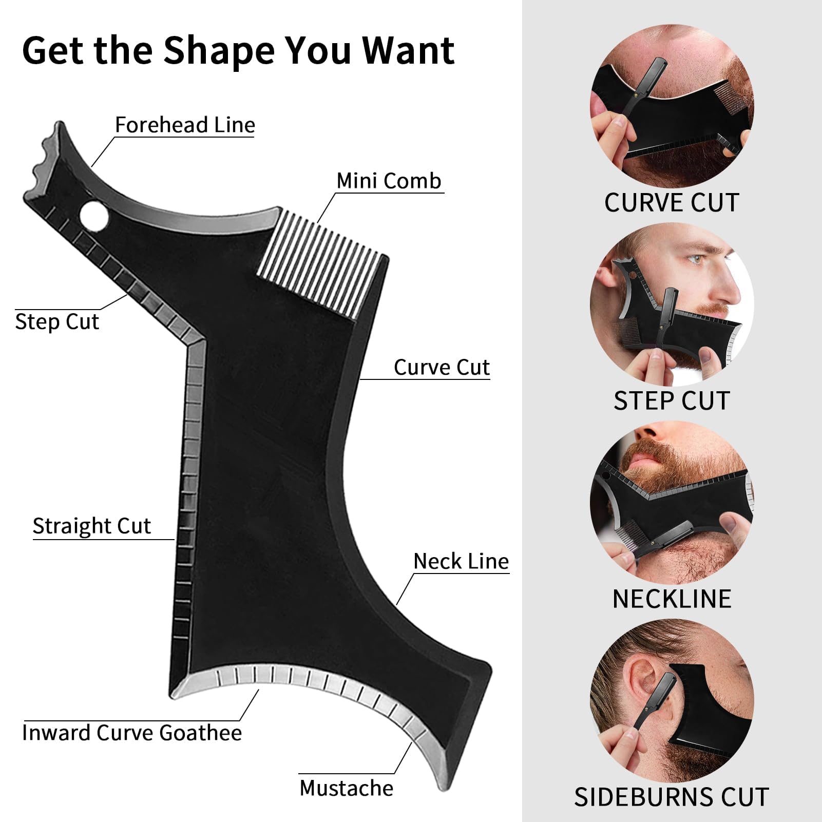 WOZUTUNT template set displays multiple guides for consistent shape