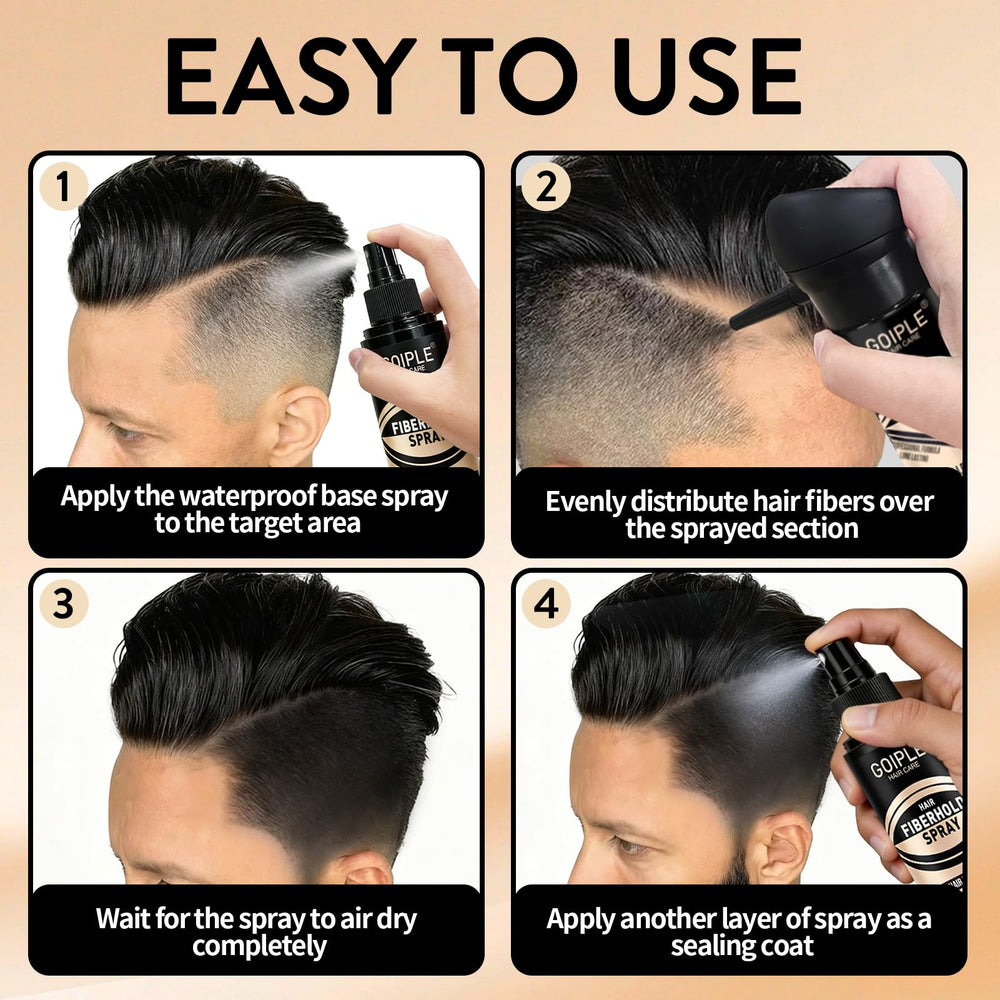 WOZUTUNT hairline application in use showing targeted filling and blended edges