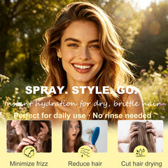 WQKQ texture droplet on fingertip displaying lightweight, non-greasy formula benefit