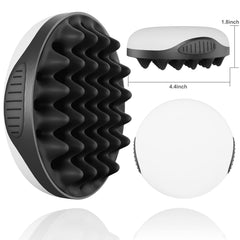 WTTORDE silicone texture close-up highlighting gentle scalp massage