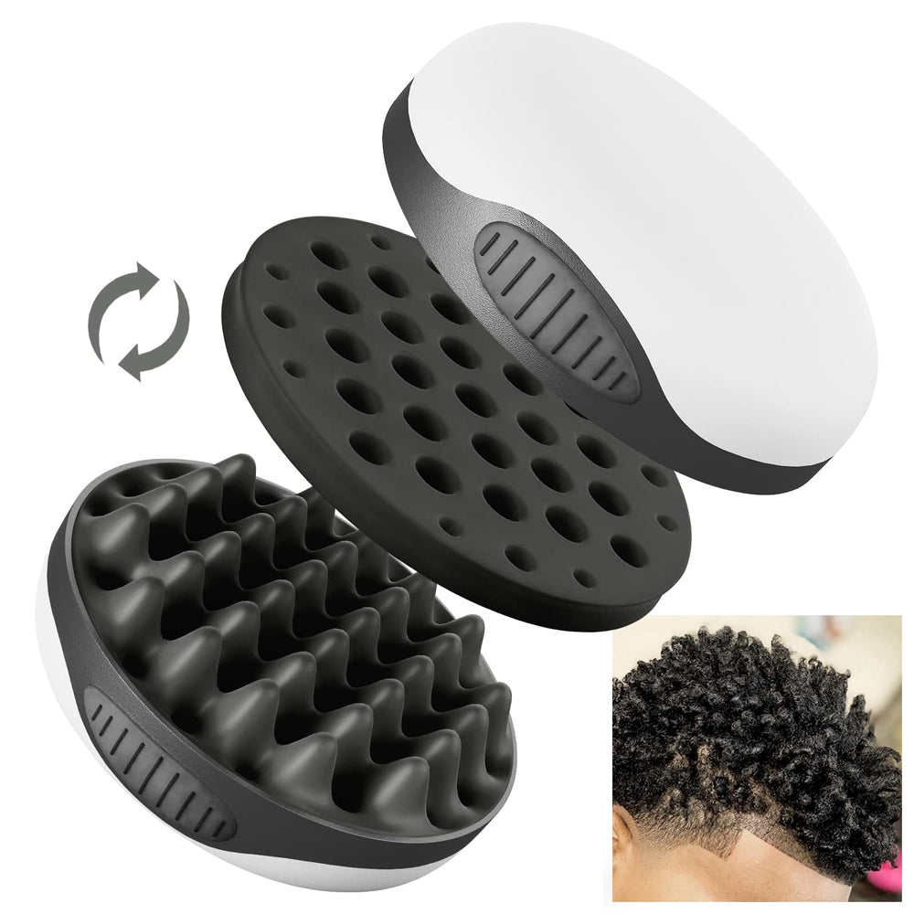 WTTORDE front view showing compact wave brush and benefits for travel