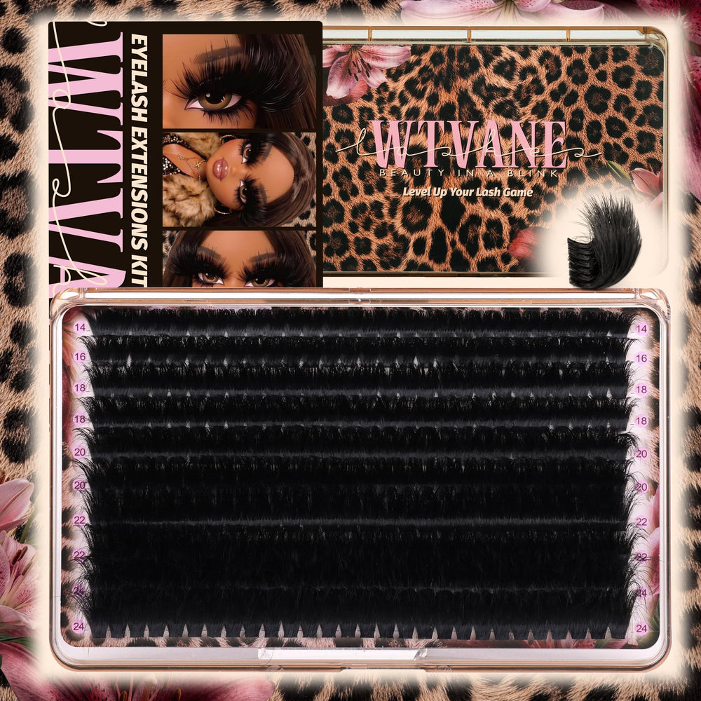 wtvane front packaging showing 280-piece kit and benefits