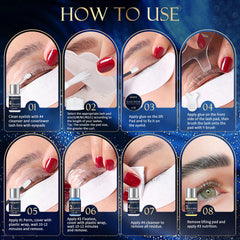 WUGOYU on-model showing lifted lashes and natural curl benefit