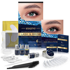 WUGOYU front packaging showing full 2-in-1 kit for quick salon setup