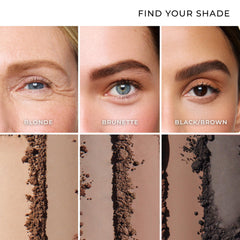 WUNDERBROW dual-ended brush detail for angled strokes and blending benefits