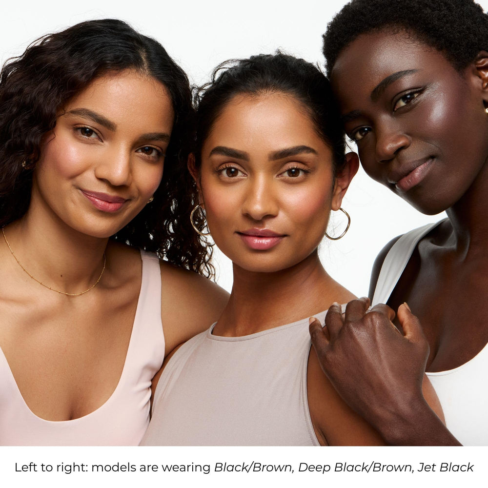 WUNDERBROW model brows in lifestyle shot showing lasting defined brow benefit