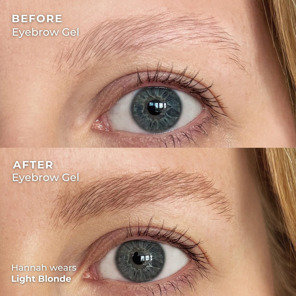 WUNDERBROW double-ended angled brush and spoolie for precise application