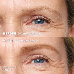 WUNDERBROW open compact with mirror and dual-ended brush for precise shaping