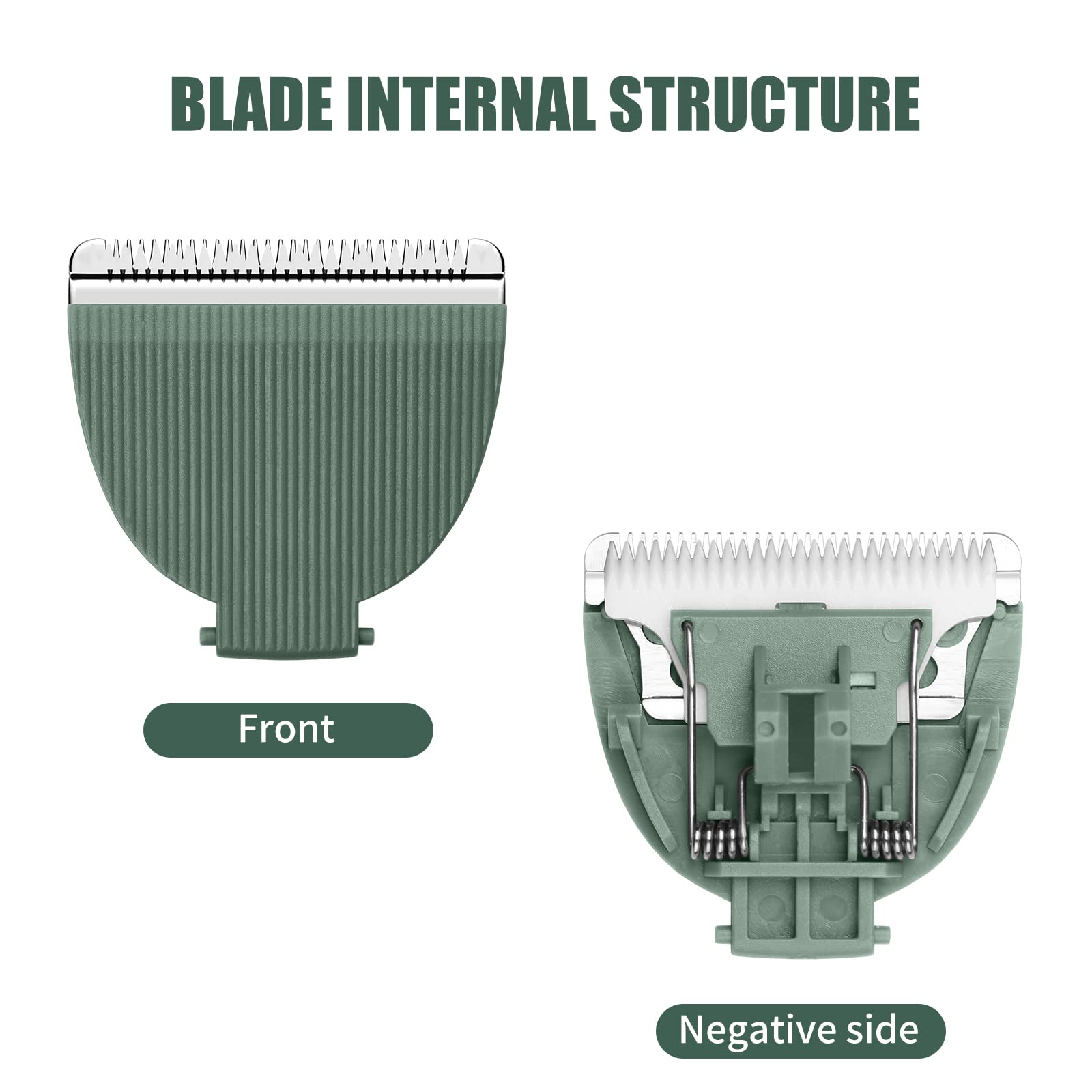 Wusuker blade beside a coin to illustrate compact size, helps plan storage and replacement timing