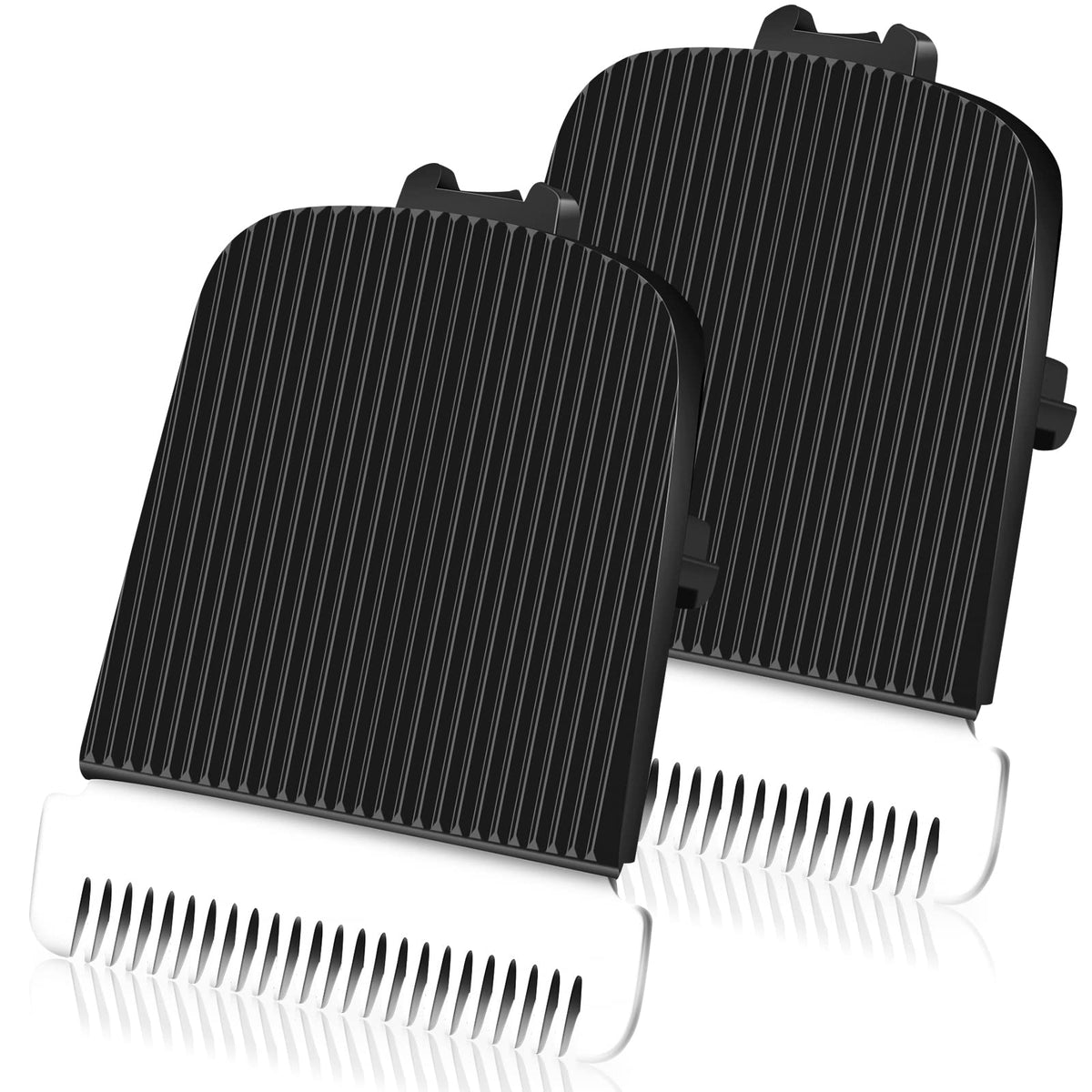 Wusuker front packaging showing two replacement blades and clear benefits