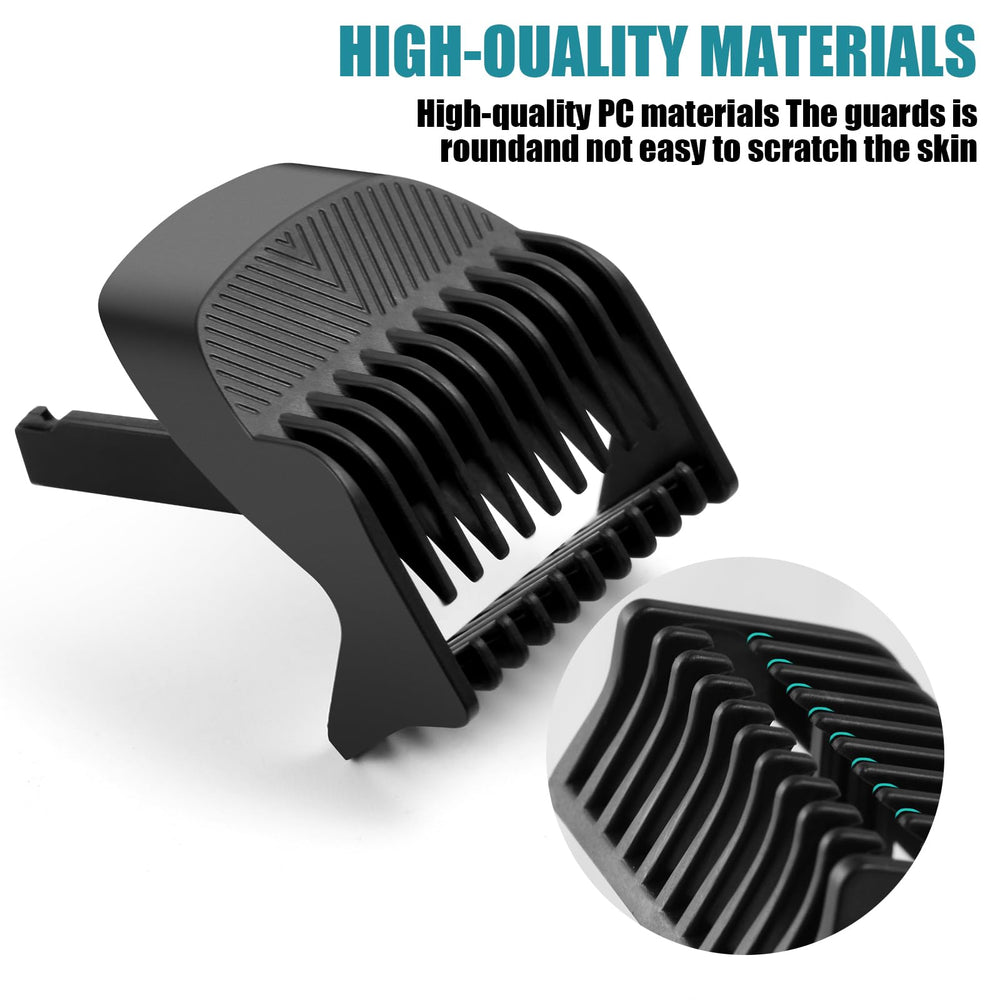 Wusuker guard installed on Manscaped trimmer showing easy use