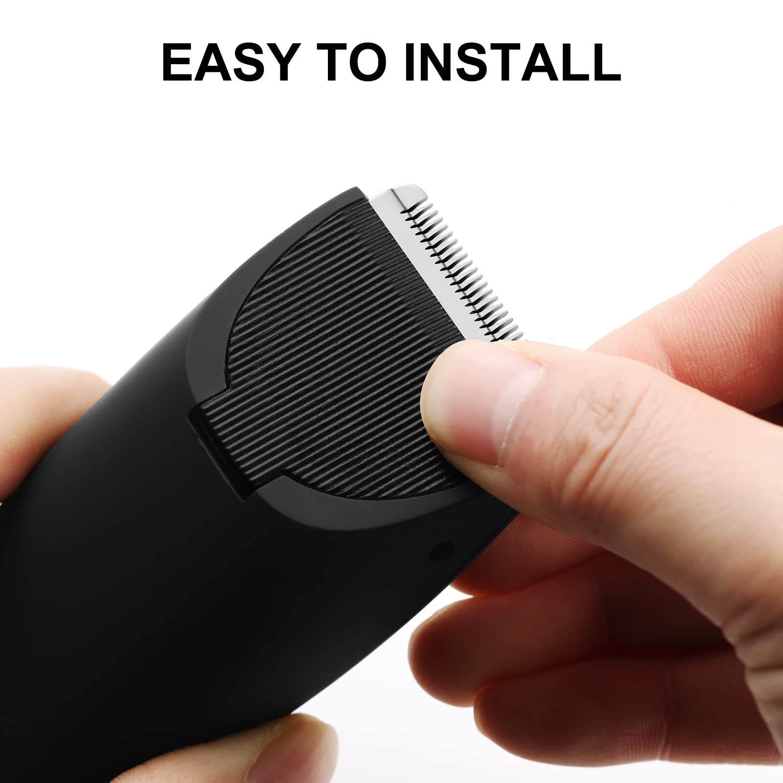 Wusuker out-of-pack blades showing module back and easy-clean benefit