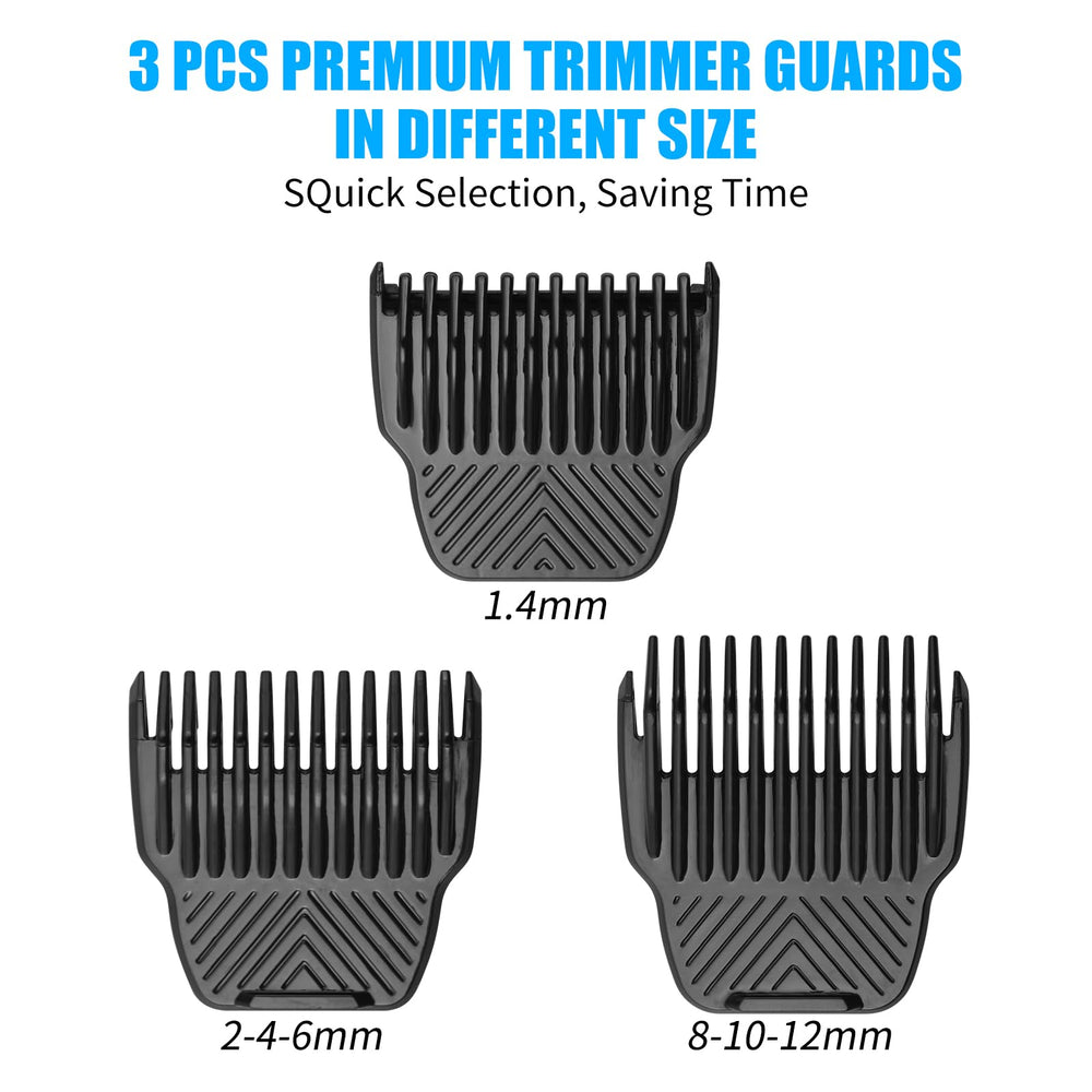Wusuker close-up of guard teeth, smooth glide benefit