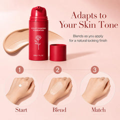 WuWoGil bottle pump detail highlighting easy dispensing and hygienic use benefit
