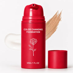 WuWoGil foundation front packaging showing label and shade control benefit