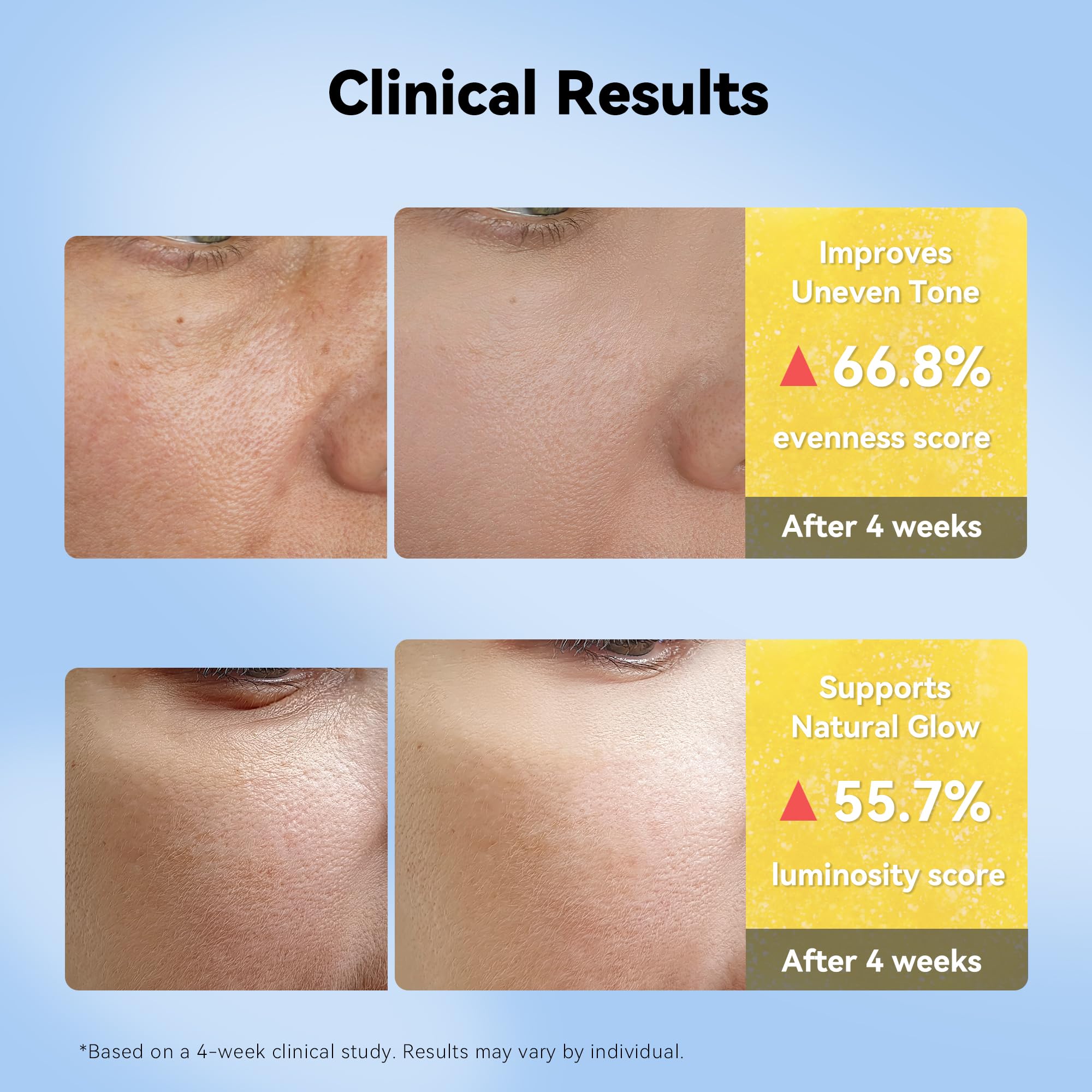 XIANUI serum on hand absorbing into skin, demonstrates hydration and non-sticky finish