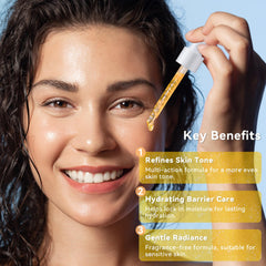 XIANUI licorice-root ingredient close-up, emphasizes soothing and calming benefit