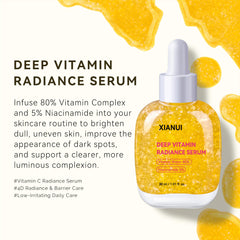 XIANUI pipette dispensing serum, shows lightweight texture and quick absorption