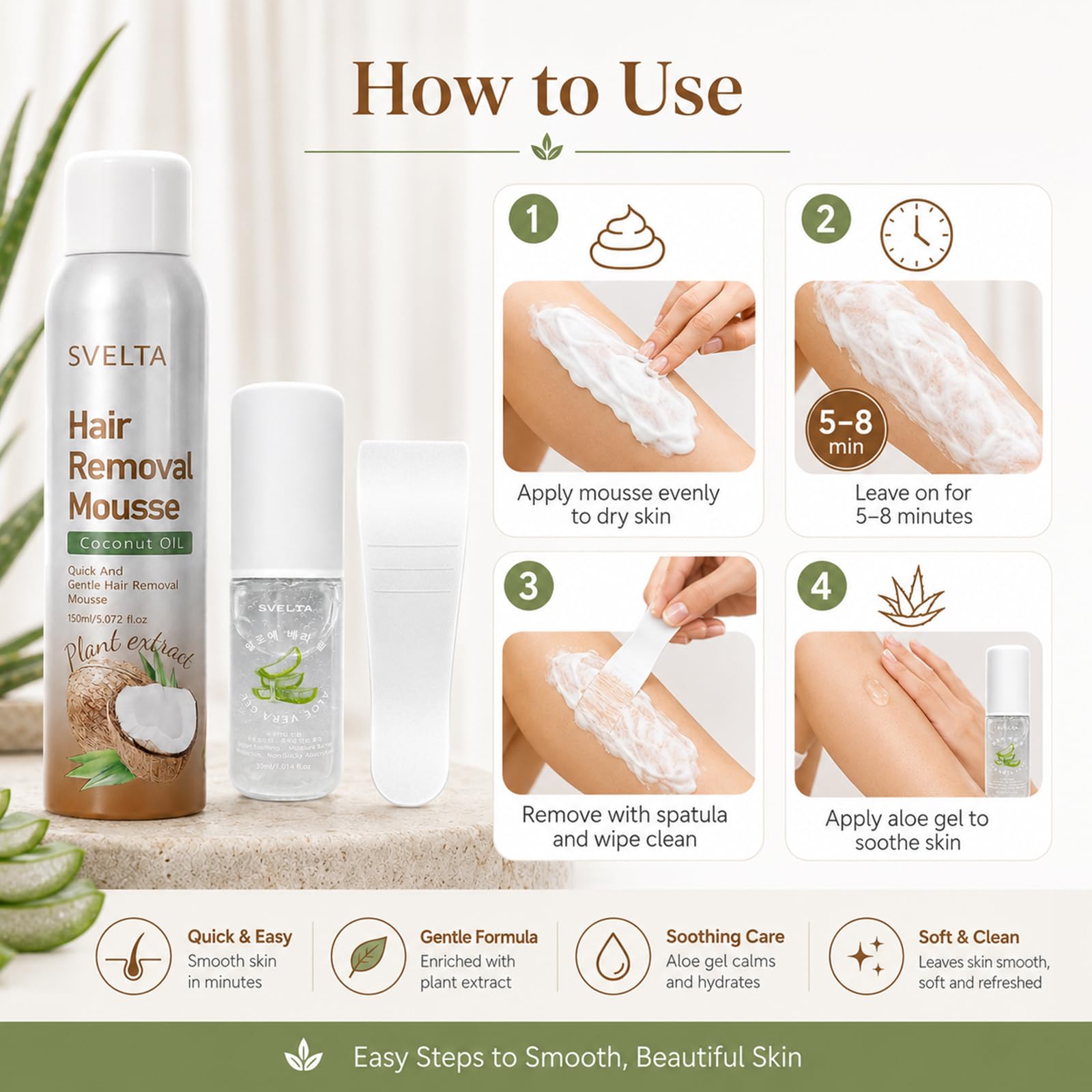 xiaoks smooth legs after use demonstrating moisturized finish