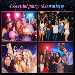 Xinnun headband worn at party demonstrating visibility and fun