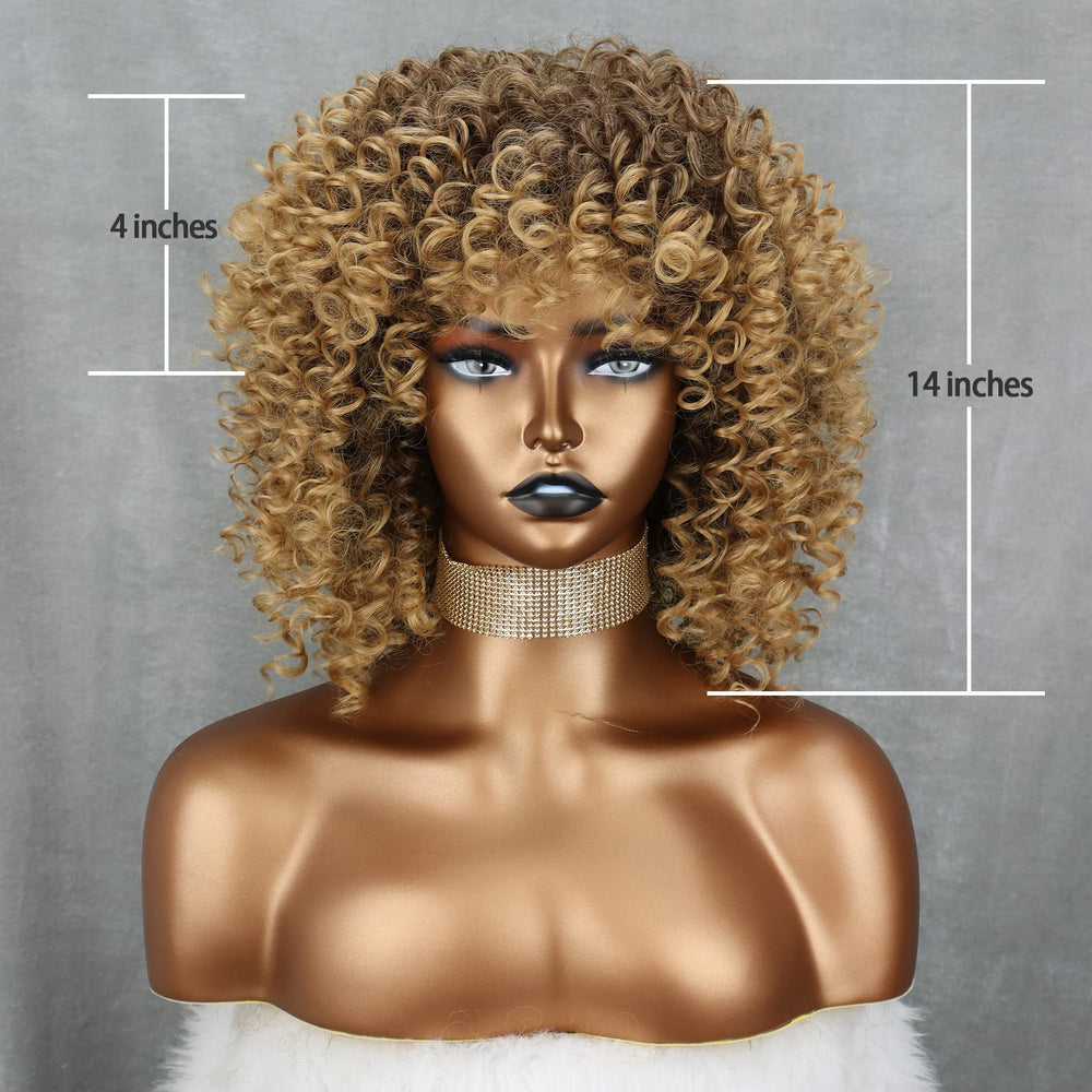 Xinran close-up kinky curly texture highlighting natural-looking curls