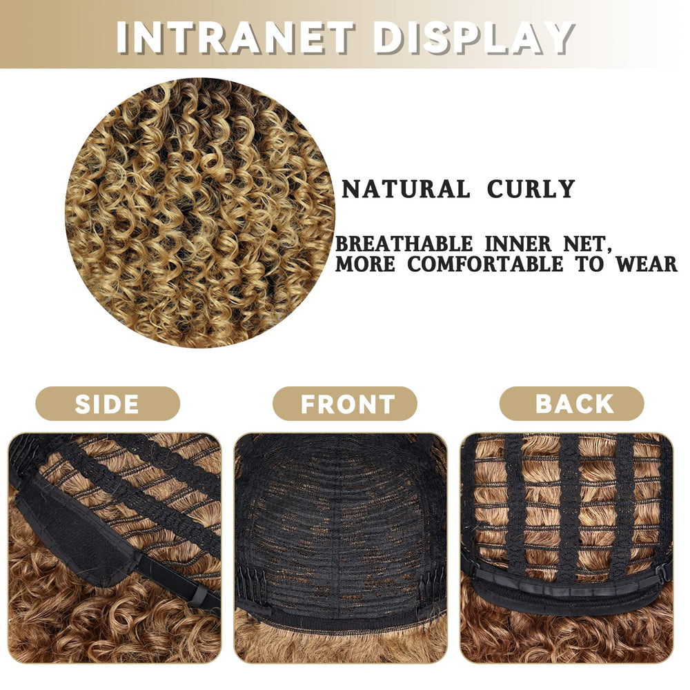 Xinran wig on headform showing medium cap scale and proportions