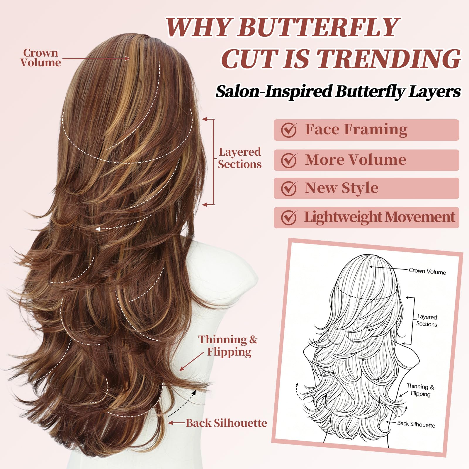 XIXIBI texture close-up highlighting dimensional brown highlights and shine