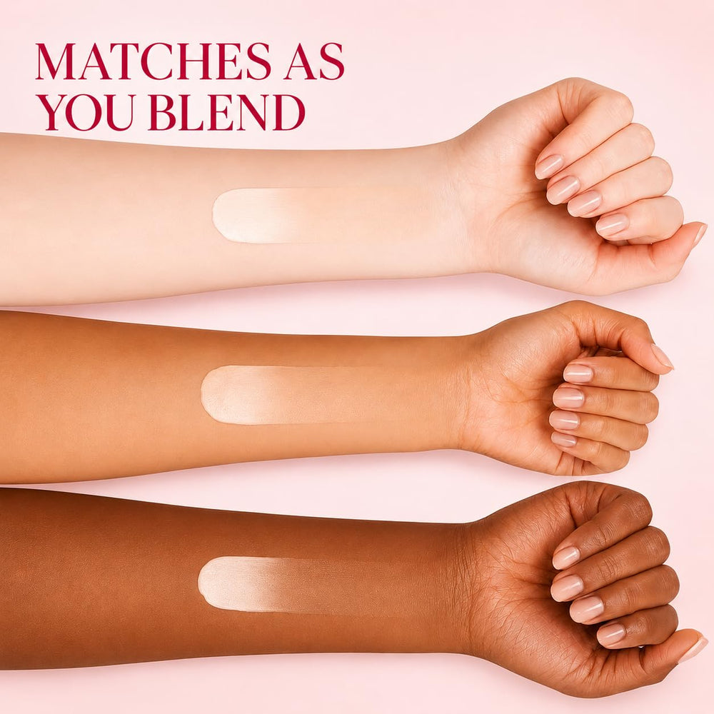 xmiuzo blending with fingers illustrating color-change action, ensures custom skin match
