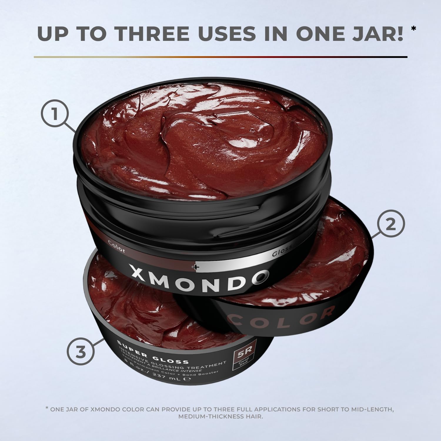 XMONDO professional stylist applying mask demonstrating expert-approved technique and results