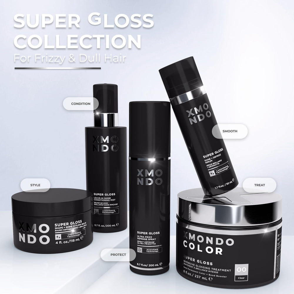 XMONDO outdoor lifestyle scene showing boosted hair shine