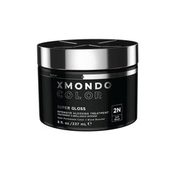 XMONDO front bottle showing Soft Black packaging and clear product identity