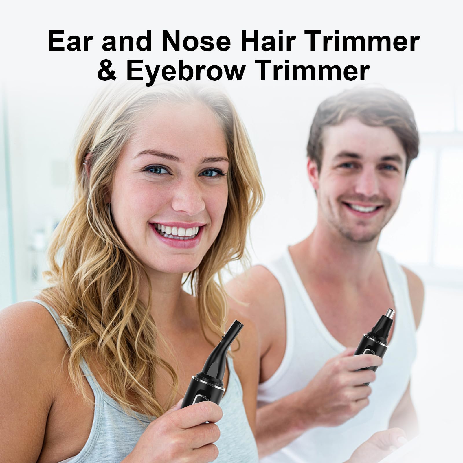 XOOMRSCP tapered tip detail for safe nose and ear hair removal
