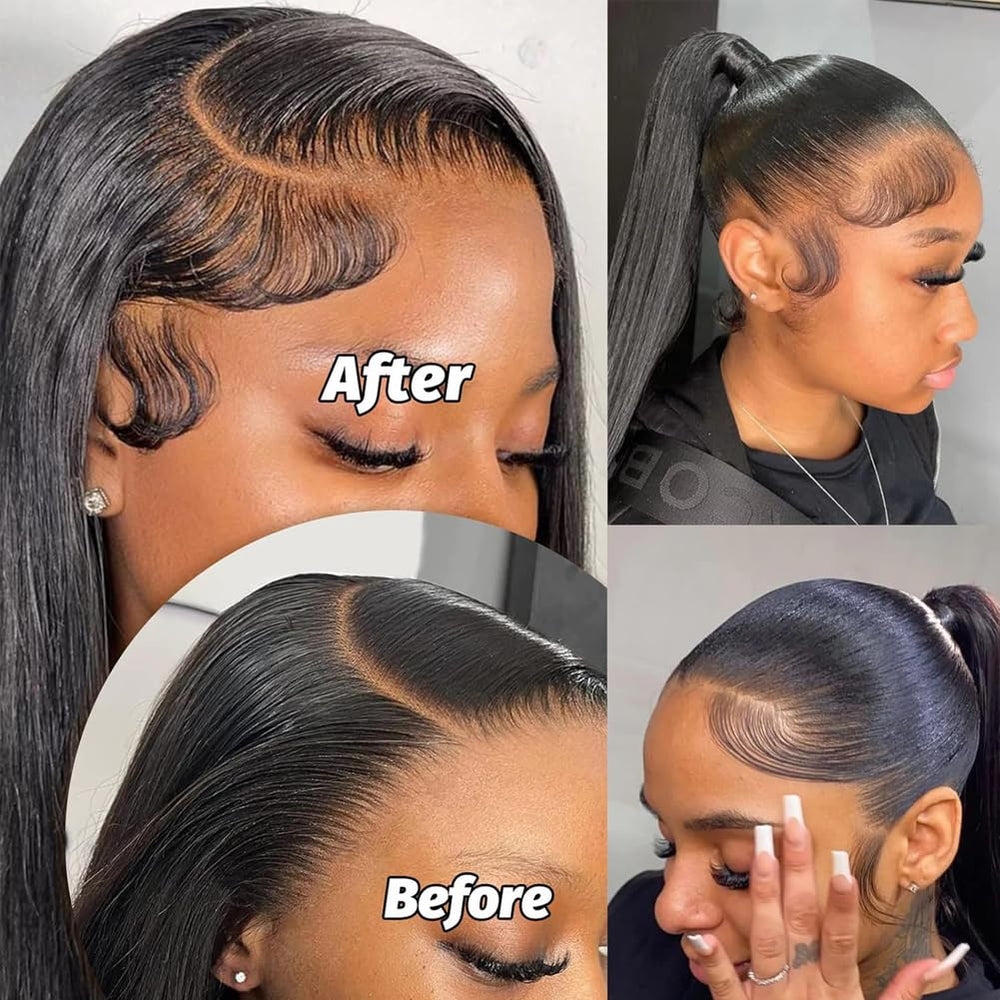 XRDDFL edges applied on scalp showing seamless blend benefit