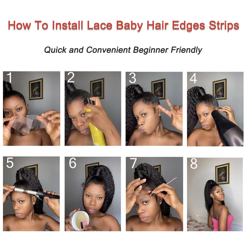 XRDDFL styled ponytail with edges enhancing sleek finished look benefit