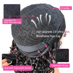 XSY interior cap showing breathable lining and secure combs benefit