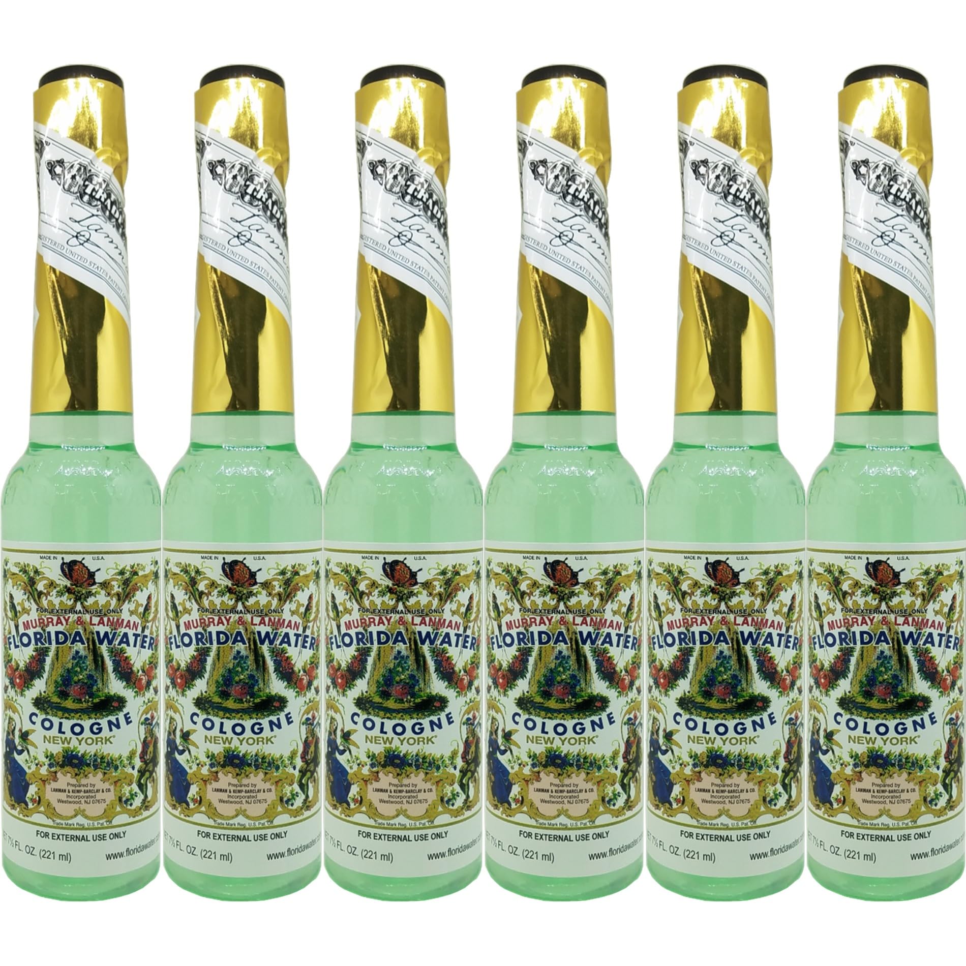xtremek Lanman & Kemp front packaging showing six 7.5 oz bottles with fresh scent benefit