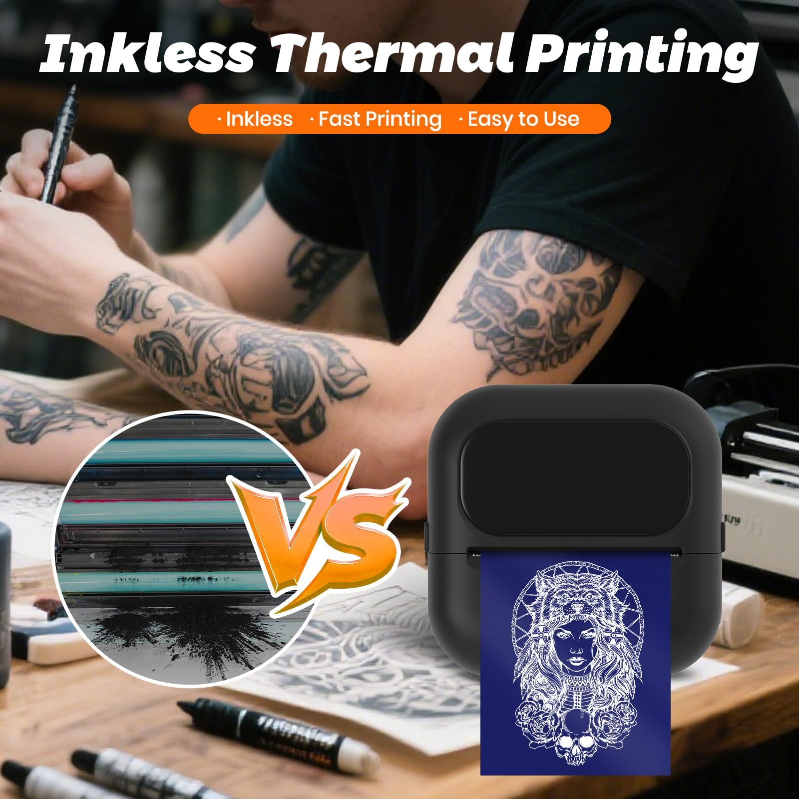 XWKOXWK printing in action from smartphone demonstrating quick stencil creation